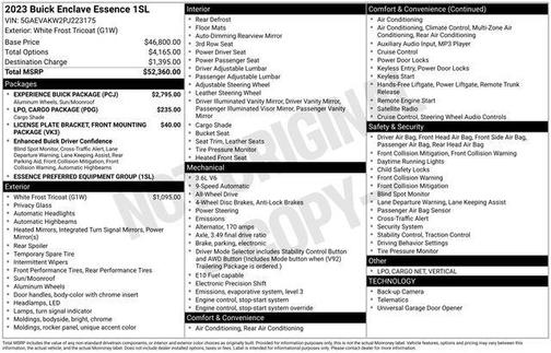 2023 Buick Enclave Essence AWD