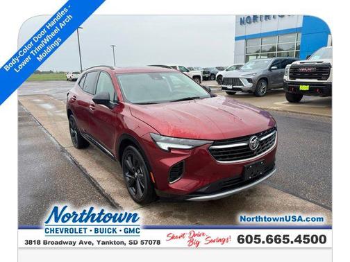 Cinnabar Metallic 2023 Buick Envision Essence AWD
