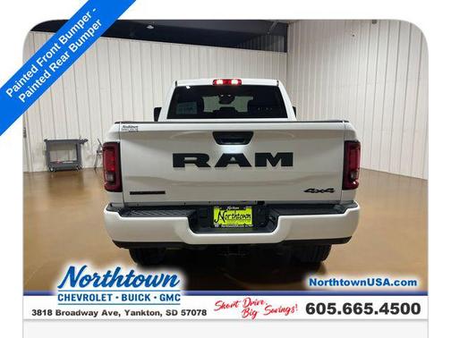 Bright White Clearcoat 2026 RAM 2500 Big Horn Crew Cab 4x4 6'4' Box
