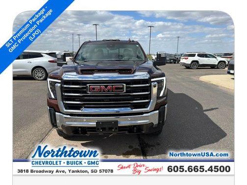 Redwood Metallic 2024 GMC Sierra 2500 SLT