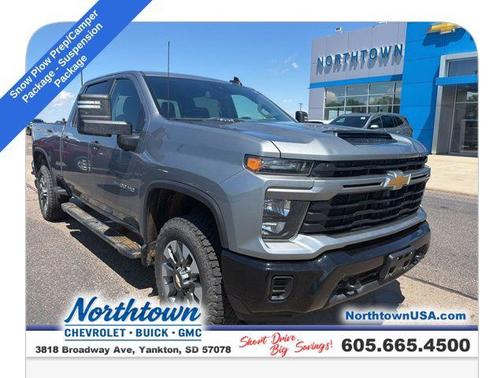 Sterling Gray Metallic 2024 Chevrolet Silverado 2500 Custom