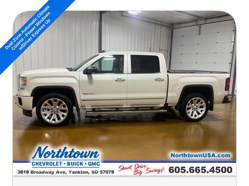 White Diamond Tricoat 2014 GMC Sierra 1500 Denali