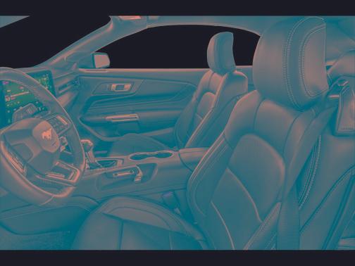 OXFORD WHITE 2024 Ford Mustang I4CV