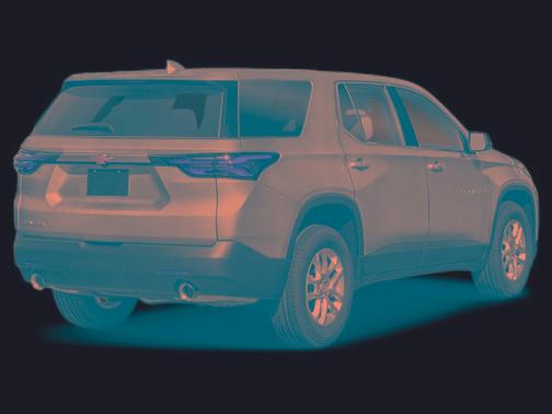 Sterling Gray Metallic 2023 Chevrolet Traverse LT CLOTH