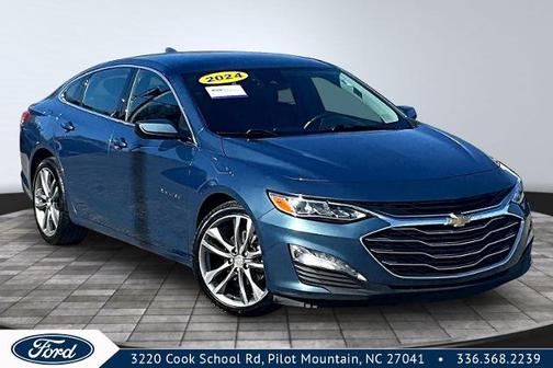 Lakeshore Blue Metallic 2024 Chevrolet Malibu LT W/2LT