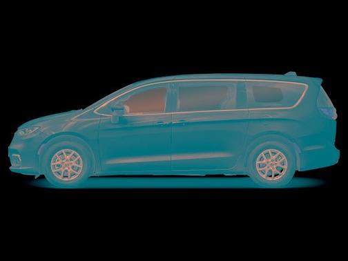 Brilliant Black Crystal Pearlcoat 2023 Chrysler Pacifica TOURING L
