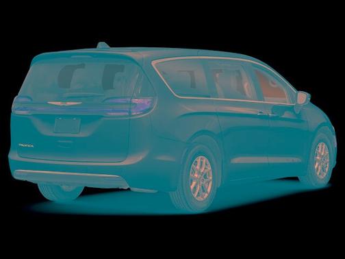 Brilliant Black Crystal Pearlcoat 2023 Chrysler Pacifica TOURING L