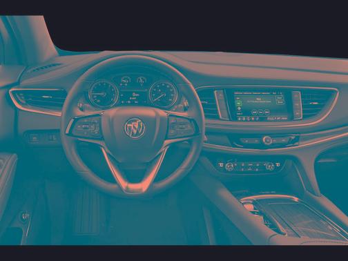 White Frost Tricoat 2023 Buick Enclave ESSENCE