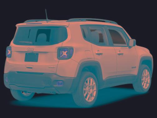 Alpine White Clearcoat 2023 Jeep Renegade LATITUDE