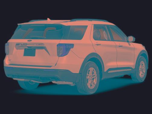 AGATE BLACK METALLIC 2023 Ford Explorer XLT