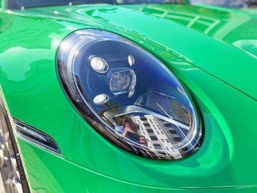 Python Green 2021 Porsche 911 Targa 4