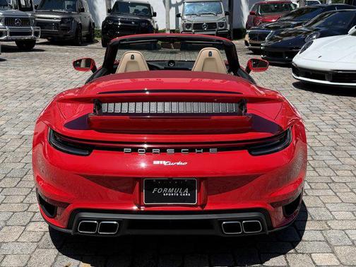 RED 2023 Porsche 911 Turbo