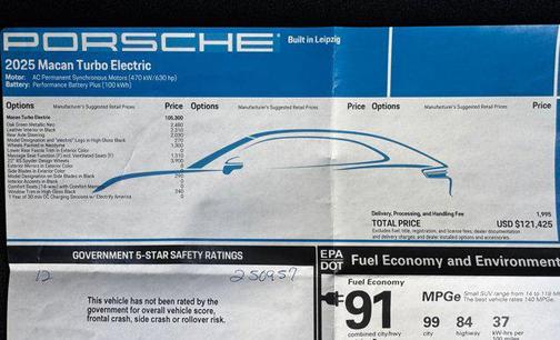 2025 Porsche Macan Turbo