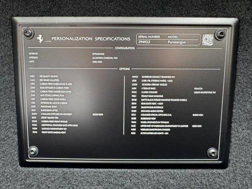 2023 Ferrari Purosangue Sport Utility