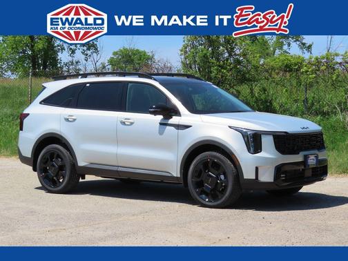 Ivory Silver 2026 Kia Sorento SX