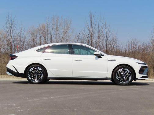 Serenity White 2024 Hyundai SONATA SEL