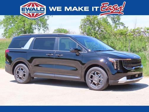 Aurora Black Pearl 2026 Kia Carnival Hybrid EX