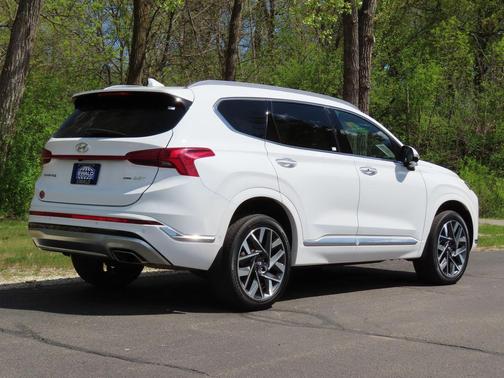 Serenity White Pearl 2023 Hyundai SANTA FE Ultimate Calligraphy