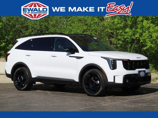 Glacial White Pearl 2026 Kia Sorento SX