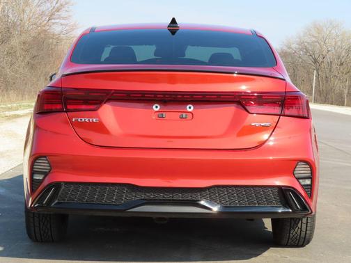 Fire Orange 2024 Kia Forte GT-Line