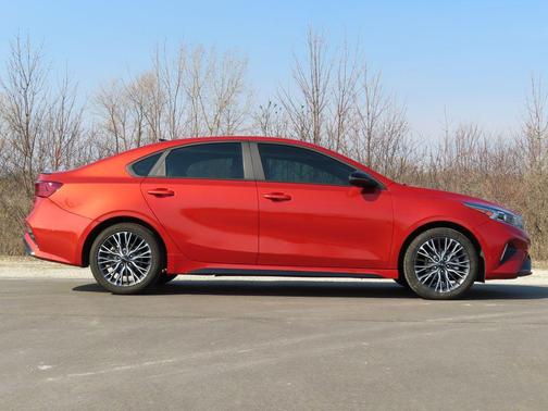 Fire Orange 2024 Kia Forte GT-Line
