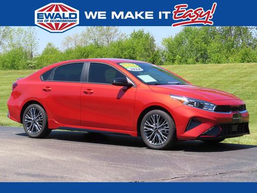 Fire Orange 2024 Kia Forte GT-Line