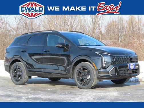 Ebony Black 2026 Kia Sportage X-Line