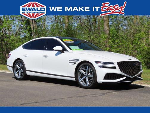 Uyuni White 2024 Genesis G80 3.5T Sport AWD