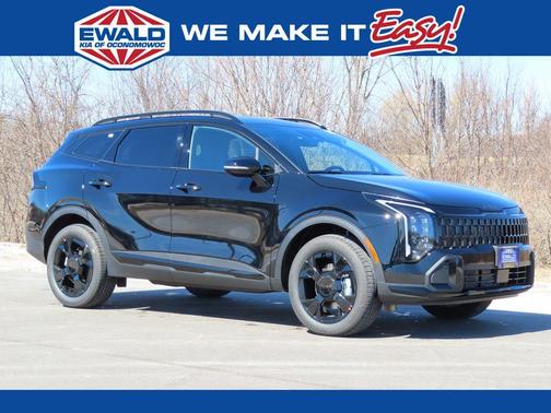 Ebony Black 2026 Kia Sportage X-Line