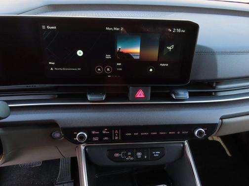 Ivory Silver 2026 Kia Carnival Hybrid EX