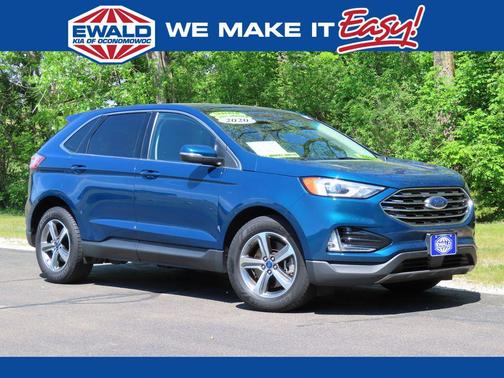 Dark Persian Green Metallic 2020 Ford Edge SEL