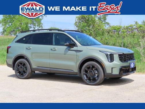 Green 2026 Kia Sorento EX
