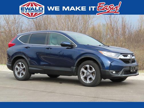 Obsidian Blue Pearl 2019 Honda CR-V EX