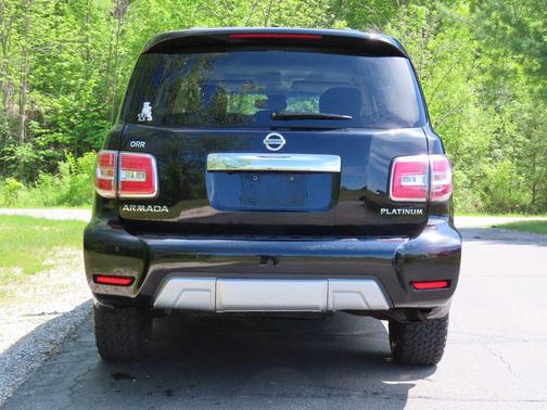 Super Black 2017 Nissan Armada Platinum