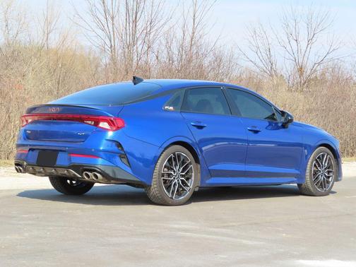 Sapphire Blue 2022 Kia K5 GT