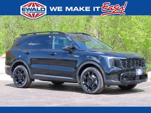 Ebony Black 2026 Kia Sorento SX