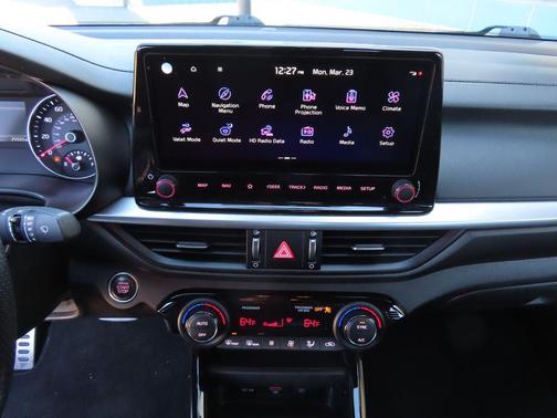 Aurora Black 2023 Kia Forte GT-Line