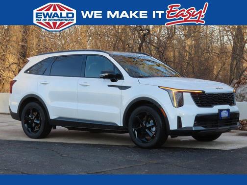 Snow White Pearl 2026 Kia Sorento Hybrid SX Prestige