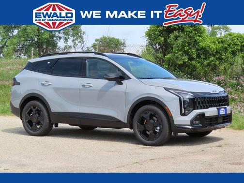 Gray 2026 Kia Sportage X-Line