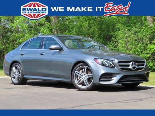 Gray 2017 Mercedes-Benz E-Class 4MATIC