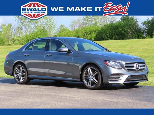 Gray 2017 Mercedes-Benz E-Class 4MATIC