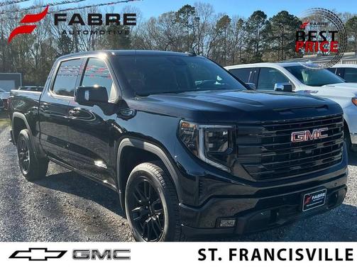 Onyx Black 2026 GMC Sierra 1500 Elevation