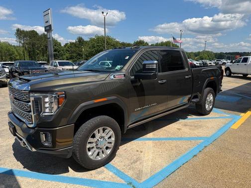 Forest Metallic 2022 GMC Sierra 3500 Denali