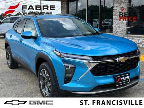 Marina Blue Metallic 2026 Chevrolet Trax LT
