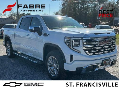 Glacier White Tricoat 2026 GMC Sierra 1500 Denali
