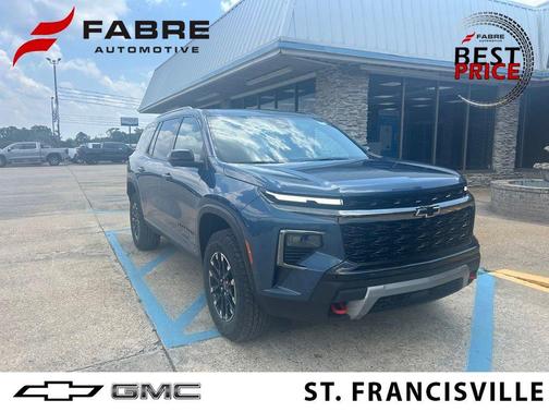 Lakeshore Blue Metallic 2026 Chevrolet Traverse AWD Z71