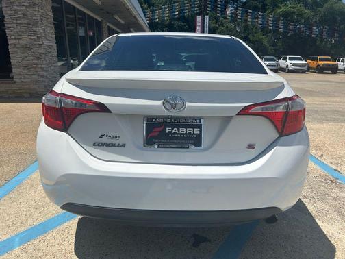 Super White 2014 Toyota Corolla S Plus