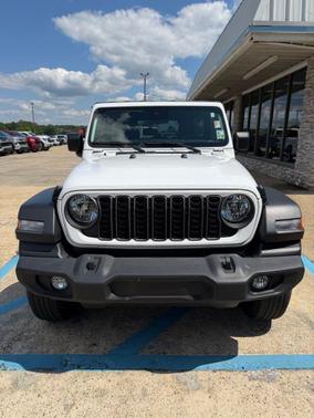 Bright White Clearcoat 2024 Jeep Wrangler Sport S