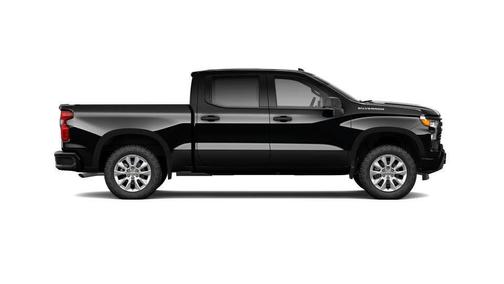 Black 2026 Chevrolet Silverado 1500 Custom