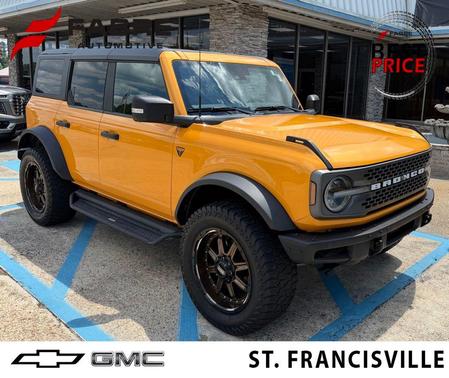 Orange Metallic 2022 Ford Bronco Badlands